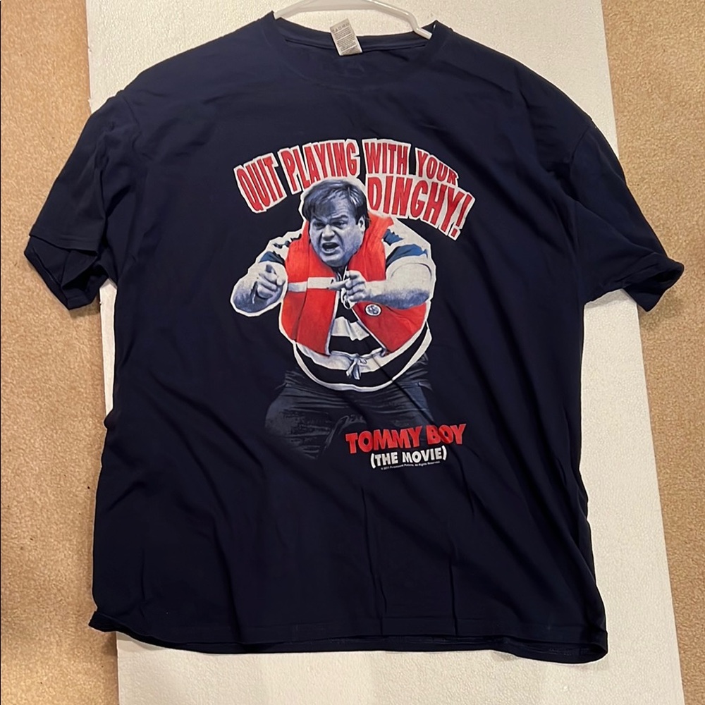 Tommy Boy Navy Graphic T-Shirt